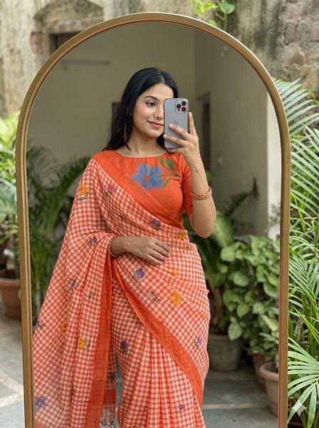 Svara soft linen surat saree market contact number